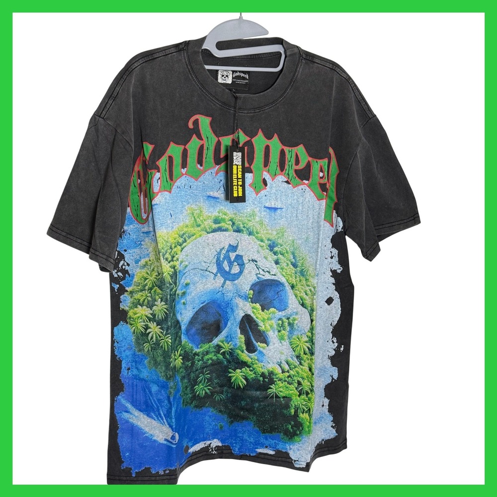 NWT Godspeed Rarity Collection MMXXIV Skull Island Graphic Tee Limited 33/555 L